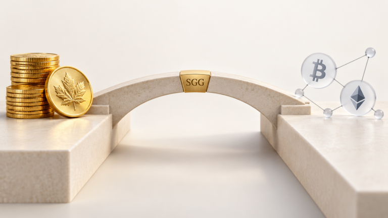 From crypto to physical gold: a path that retains self-custody